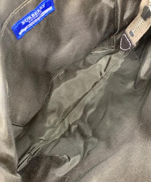 BURBERRY BLUE LABEL（バーバリー ブルー レーベル）BURBERRY BLUE LABEL (バーバリー ブルー レーベル) ショルダーバッグ ブラウンの古着・服飾アイテム