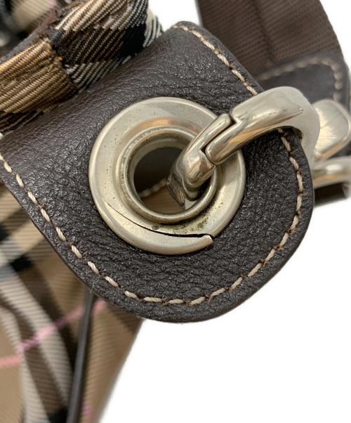 BURBERRY BLUE LABEL（バーバリー ブルー レーベル）BURBERRY BLUE LABEL (バーバリー ブルー レーベル) ショルダーバッグ ブラウンの古着・服飾アイテム