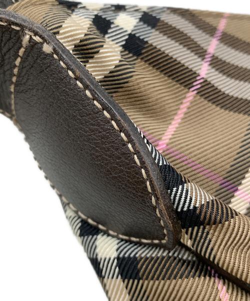 BURBERRY BLUE LABEL（バーバリー ブルー レーベル）BURBERRY BLUE LABEL (バーバリー ブルー レーベル) ショルダーバッグ ブラウンの古着・服飾アイテム