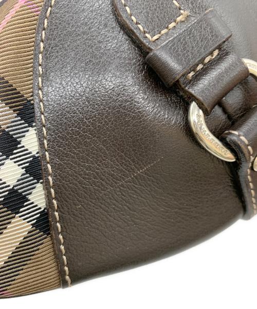 BURBERRY BLUE LABEL（バーバリー ブルー レーベル）BURBERRY BLUE LABEL (バーバリー ブルー レーベル) ショルダーバッグ ブラウンの古着・服飾アイテム