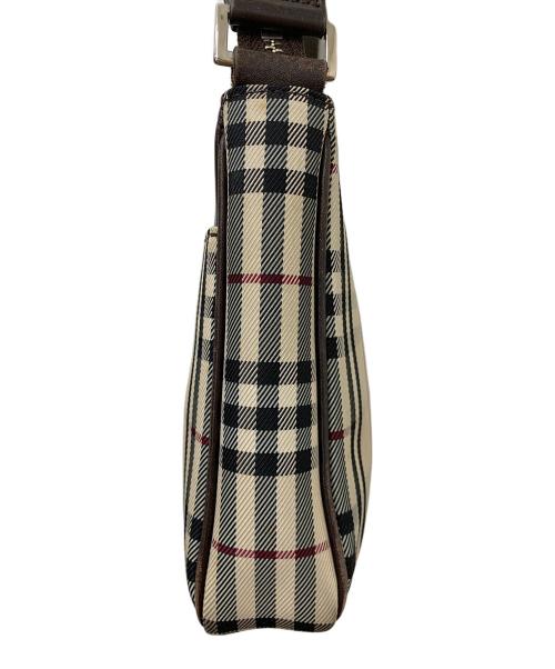 BURBERRY（バーバリー）BURBERRY (バーバリー) ショルダーバッグ ベージュ×ブラウンの古着・服飾アイテム