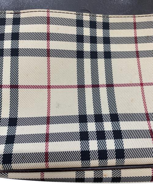 BURBERRY（バーバリー）BURBERRY (バーバリー) ショルダーバッグ ベージュ×ブラウンの古着・服飾アイテム