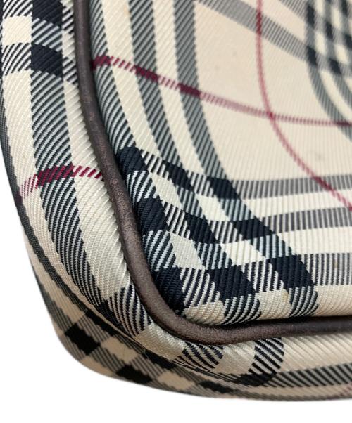 BURBERRY（バーバリー）BURBERRY (バーバリー) ショルダーバッグ ベージュ×ブラウンの古着・服飾アイテム