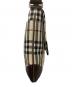 中古・古着 BURBERRY (バーバリー) ノバチェック フラップショルダーバッグ ベージュ：15000円
