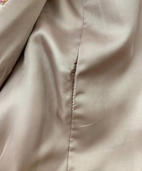 BURBERRY BLUE LABEL（バーバリー ブルー レーベル）BURBERRY BLUE LABEL (バーバリー ブルー レーベル) ウールコート ピンク サイズ:38の古着・服飾アイテム