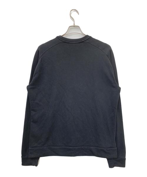 EMPORIO ARMANI（エンポリオ アルマーニ）EMPORIO ARMANI (エンポリオ アルマーニ) クルーネックスウェット ブラック サイズ:XLの古着・服飾アイテム