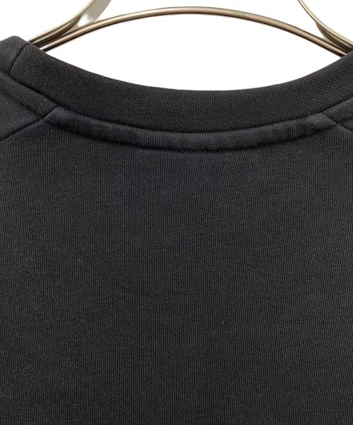 EMPORIO ARMANI（エンポリオ アルマーニ）EMPORIO ARMANI (エンポリオ アルマーニ) クルーネックスウェット ブラック サイズ:XLの古着・服飾アイテム