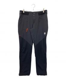 MAMMUT（マムート）の古着「クールマイユール ソフトシェル パンツ」｜ブラック