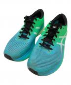 asicsアシックス）の古着「ランニングシューズ」｜ブルー