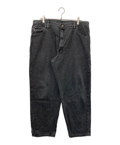 CarHartt（カーハート）CarHartt (カーハート) デニムパンツ ブラック サイズ:40×30の古着・服飾アイテム