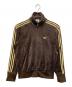 adidas（アディダス）の古着「ファイヤーバード トラックトップ ベロア」｜ブラウン