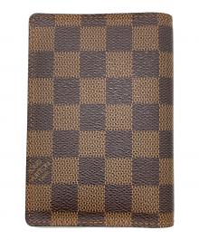 LOUIS VUITTON（ルイ ヴィトン）の古着「ダミエ パスポートケース」｜ブラウン