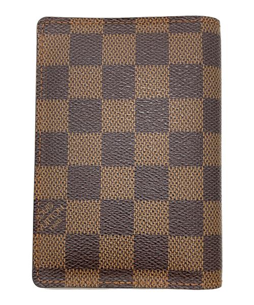 LOUIS VUITTON（ルイ ヴィトン）LOUIS VUITTON (ルイ ヴィトン) ダミエ パスポートケース ブラウンの古着・服飾アイテム