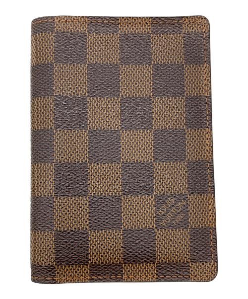 LOUIS VUITTON（ルイ ヴィトン）LOUIS VUITTON (ルイ ヴィトン) ダミエ パスポートケース ブラウンの古着・服飾アイテム