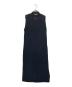 TODAYFUL（トゥデイフル）の古着「Slit Neck Knitdress」｜ネイビー