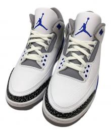 NIKE（ナイキ）の古着「Air Jordan 3 "Racer Blue"」｜ホワイト×ブルー