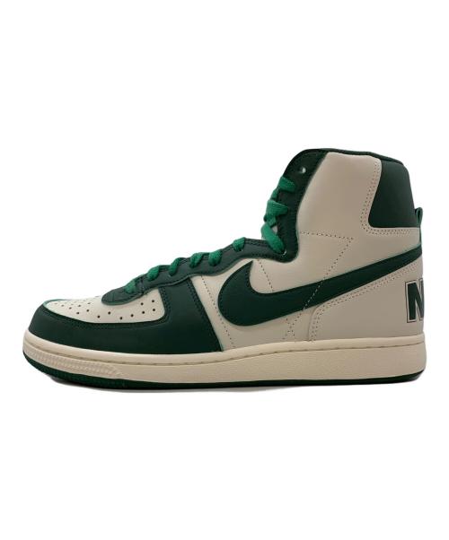 NIKE（ナイキ）NIKE (ナイキ) スニーカー グリーン×ホワイト サイズ:27.5の古着・服飾アイテム