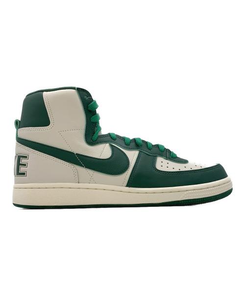 NIKE（ナイキ）NIKE (ナイキ) スニーカー グリーン×ホワイト サイズ:27.5の古着・服飾アイテム