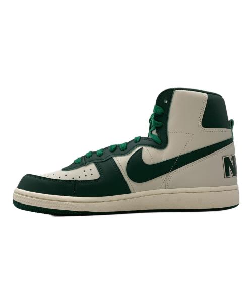 NIKE（ナイキ）NIKE (ナイキ) スニーカー グリーン×ホワイト サイズ:27.5の古着・服飾アイテム