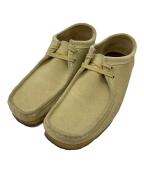CLARKS ORIGINALSクラークス オリジナルズ）の古着「ワラビーシューズ」｜ベージュ