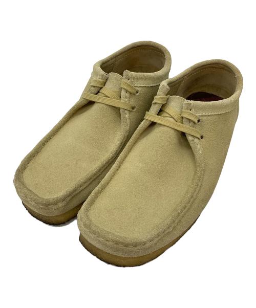 CLARKS ORIGINALS（クラークス オリジナルズ）CLARKS ORIGINALS (クラークス オリジナルズ) ワラビーシューズ ベージュ サイズ:25.5の古着・服飾アイテム
