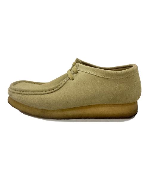 CLARKS ORIGINALS（クラークス オリジナルズ）CLARKS ORIGINALS (クラークス オリジナルズ) ワラビーシューズ ベージュ サイズ:25.5の古着・服飾アイテム