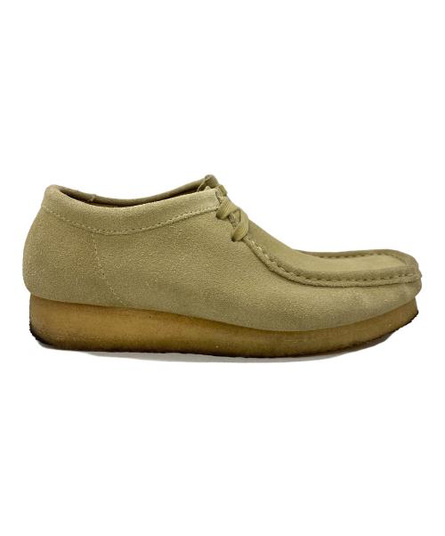 CLARKS ORIGINALS（クラークス オリジナルズ）CLARKS ORIGINALS (クラークス オリジナルズ) ワラビーシューズ ベージュ サイズ:25.5の古着・服飾アイテム