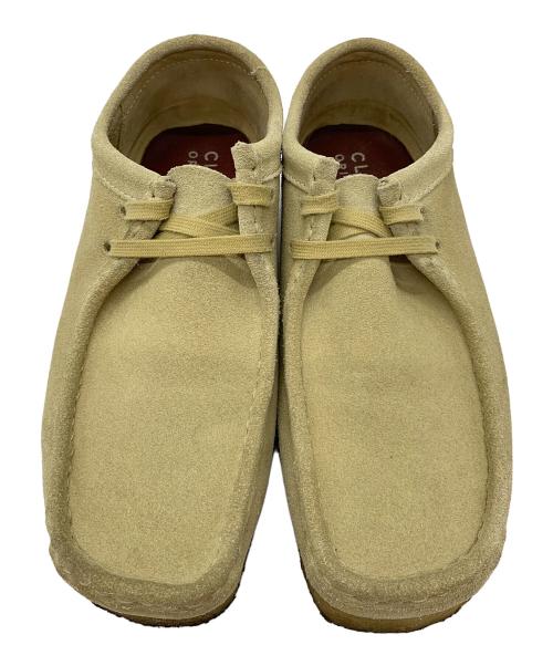 CLARKS ORIGINALS（クラークス オリジナルズ）CLARKS ORIGINALS (クラークス オリジナルズ) ワラビーシューズ ベージュ サイズ:25.5の古着・服飾アイテム