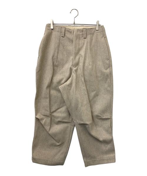HAVERSACK（ハバーサック）HAVERSACK (ハバーサック) 圧縮ウールメルトンパンツ キナリ サイズ:Sの古着・服飾アイテム