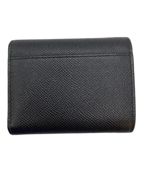 Maison Margiela（メゾンマルジェラ）Maison Margiela (メゾンマルジェラ) 3つ折り財布 ブラックの古着・服飾アイテム