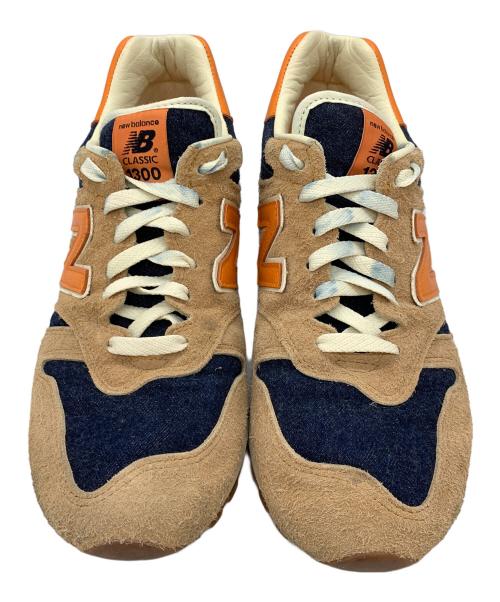 NEW BALANCE（ニューバランス）NEW BALANCE (ニューバランス) LEVI'S (リーバイス) スニーカー ブラウン×ネイビー サイズ:28.5の古着・服飾アイテム