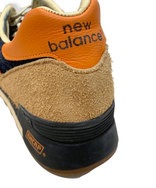 NEW BALANCE（ニューバランス）NEW BALANCE (ニューバランス) LEVI'S (リーバイス) スニーカー ブラウン×ネイビー サイズ:28.5の古着・服飾アイテム