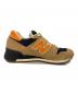 中古・古着 NEW BALANCE (ニューバランス) LEVI'S (リーバイス) スニーカー ブラウン×ネイビー サイズ:28.5：22000円
