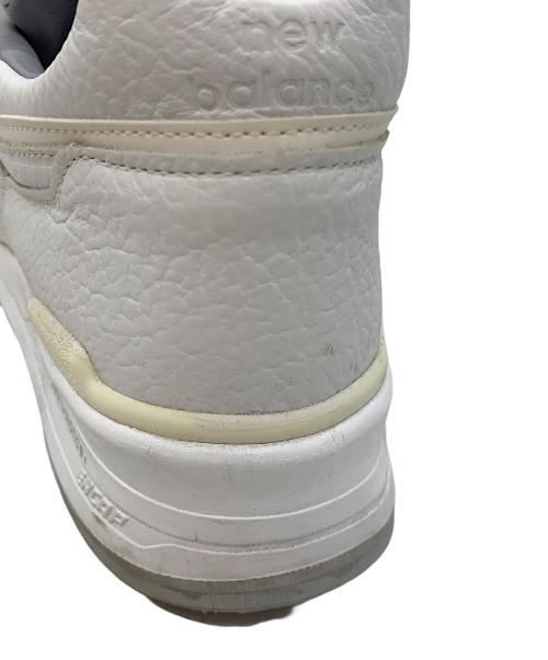 NEW BALANCE（ニューバランス）NEW BALANCE (ニューバランス) スニーカー ホワイト サイズ:28.5の古着・服飾アイテム