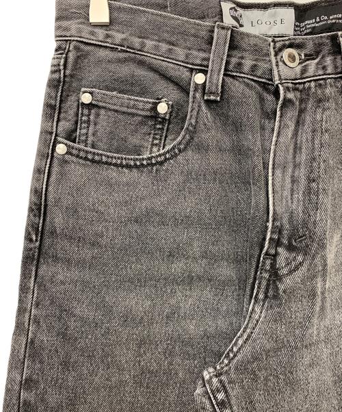 LEVI'S（リーバイス）LEVI'S (リーバイス) SILVERTAB ブラックデニムパンツ ブラック サイズ:W28×L30の古着・服飾アイテム