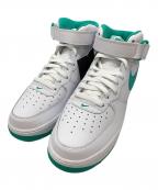 NIKEナイキ）の古着「AIR FORCE1 MID」｜ホワイト×グリーン