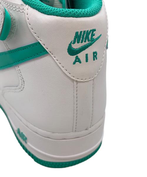 NIKE（ナイキ）NIKE (ナイキ) AIR FORCE1 MID ホワイト×グリーン サイズ:27.5の古着・服飾アイテム