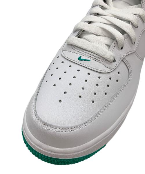 NIKE（ナイキ）NIKE (ナイキ) AIR FORCE1 MID ホワイト×グリーン サイズ:27.5の古着・服飾アイテム