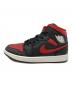 NIKE (ナイキ) AIR JORDAN 1 MID ブラック×レッド サイズ:27.5：12000円