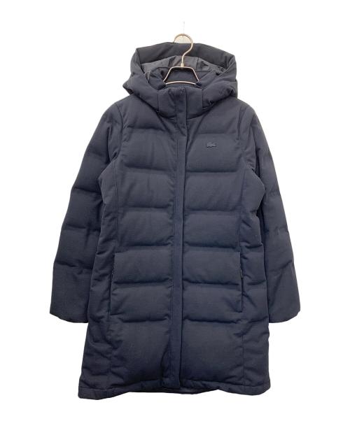 LACOSTE（ラコステ）LACOSTE (ラコステ) 鹿の子地ダウンコート ネイビー サイズ:36の古着・服飾アイテム