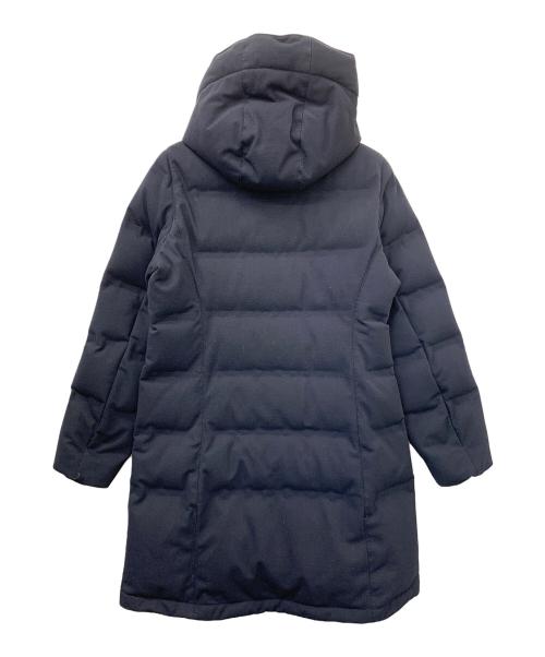 LACOSTE（ラコステ）LACOSTE (ラコステ) 鹿の子地ダウンコート ネイビー サイズ:36の古着・服飾アイテム