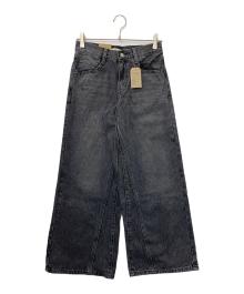 LEVI'S（リーバイス）の古着「94 BAGGY WIDE LEG Where's My Phone バギー ワイドストレート デニム」｜ブラック