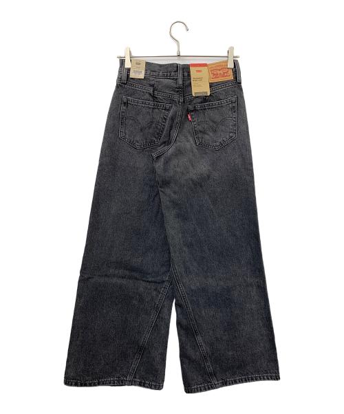 LEVI'S（リーバイス）LEVI'S (リーバイス) 94 BAGGY WIDE LEG Where's My Phone バギー ワイドストレート デニム ブラック サイズ:61cm(W24) 未使用品の古着・服飾アイテム