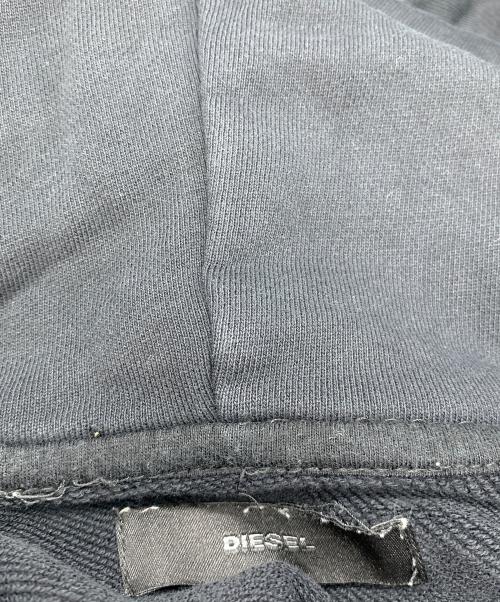 DIESEL（ディーゼル）DIESEL (ディーゼル) プルオーバーパーカー ブラック サイズ:Sの古着・服飾アイテム
