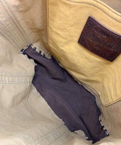 LEVI'S VINTAGE CLOTHING（リーバイス ビンテージ クロージング）LEVI'S VINTAGE CLOTHING (リーバイス ビンテージ クロージング) トートバッグ ホワイト×イエローの古着・服飾アイテム