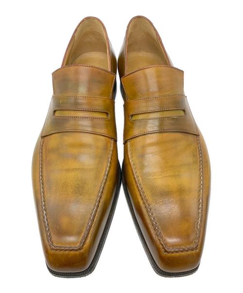 Berluti（ベルルッティ）Berluti (ベルルッティ) スクウエトゥローファー ブラウン サイズ:10　1/2の古着・服飾アイテム