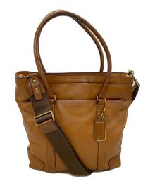COACH（コーチ）の古着「OLDCOACH 2WAYバッグ」｜ブラウン