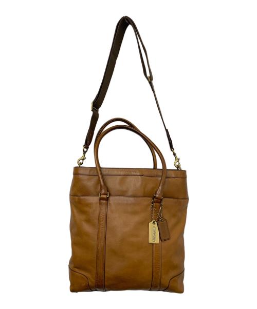 COACH（コーチ）COACH (コーチ) OLDCOACH 2WAYバッグ ブラウンの古着・服飾アイテム