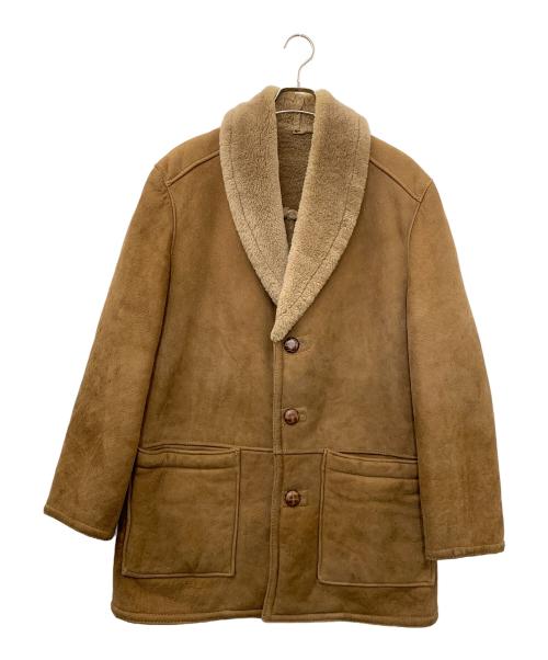 Schott（ショット）Schott (ショット) ムートンコート ブラウン サイズ:42の古着・服飾アイテム