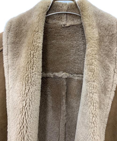 Schott（ショット）Schott (ショット) ムートンコート ブラウン サイズ:42の古着・服飾アイテム